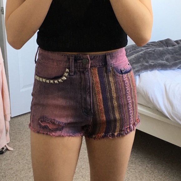 BDG Urban Outfitters Studded Shorts - Picture 1 of 4